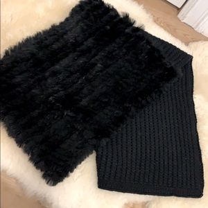 Scarf w/Real Fur